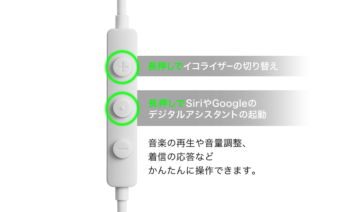 ATH-CKD30C:高品質マイク内蔵リモコン