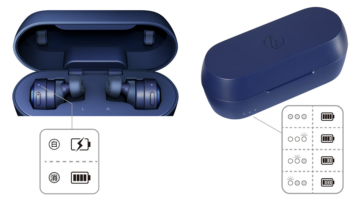 ATH-CKS5TW｜イヤホン：完全ワイヤレス｜オーディオテクニカ