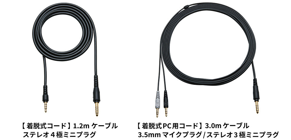 ATH-GL3：付属ケーブルイメージ