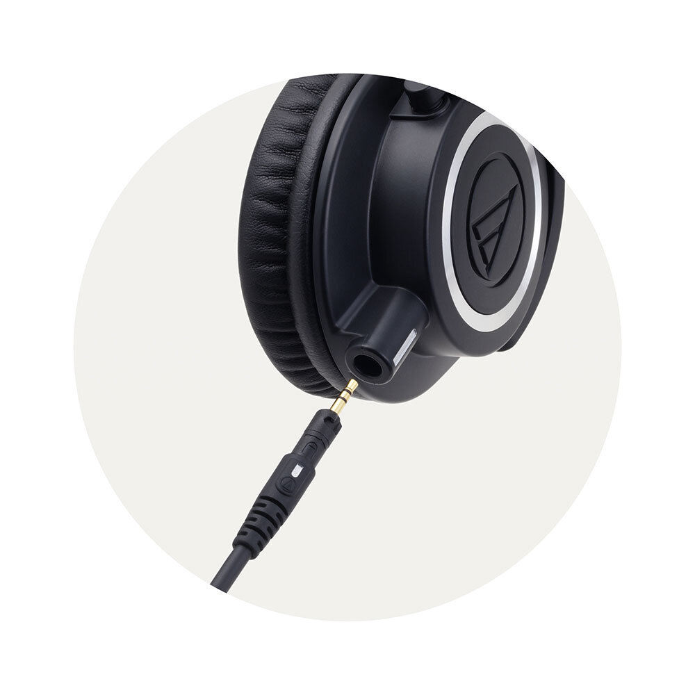 ATH-M50x｜ヘッドホン：ワイヤード｜オーディオテクニカ