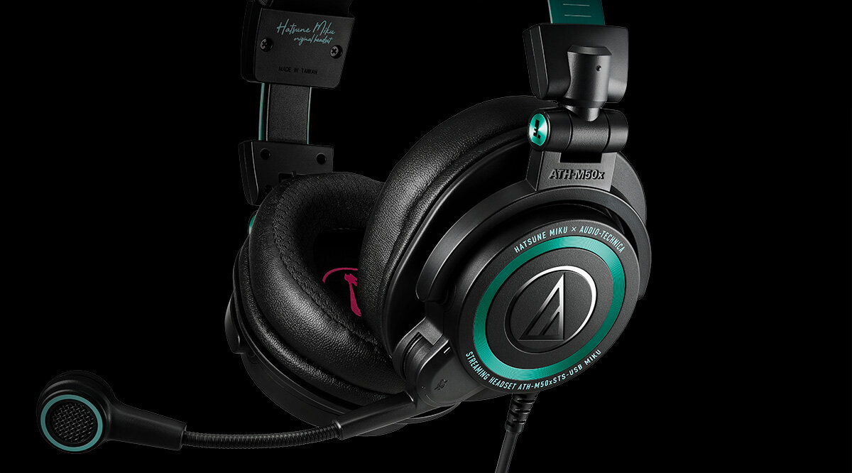 ATH-M50xSTS-USB MIKU：製品イメージ