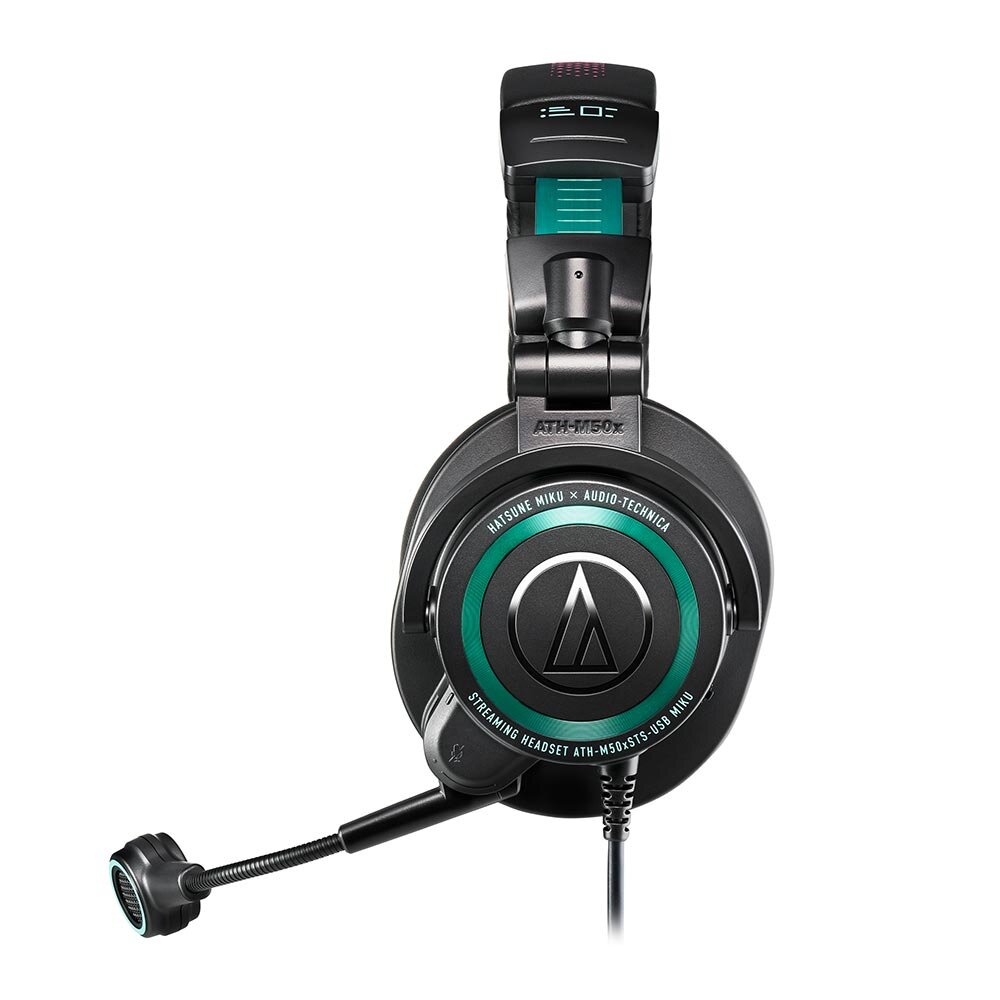 美品audio-technica ATH-M50xSTS-USB ヘッドセット ATH-M50xSTS｜ヘッドホン：ヘッドセット｜オーディオテクニカ
