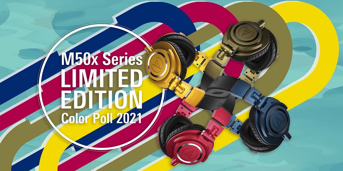 M50xシリーズ LIMITED EDITION カラー投票：2021年