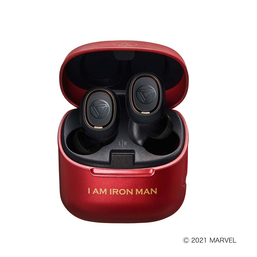 【美品】ATH-MVL2 IM MARVEL/IRON MANモデル イヤホン