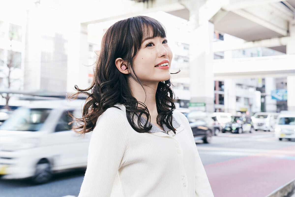 ATH-SQ1TW2NC：ノイズキャンセリング機能イメージ