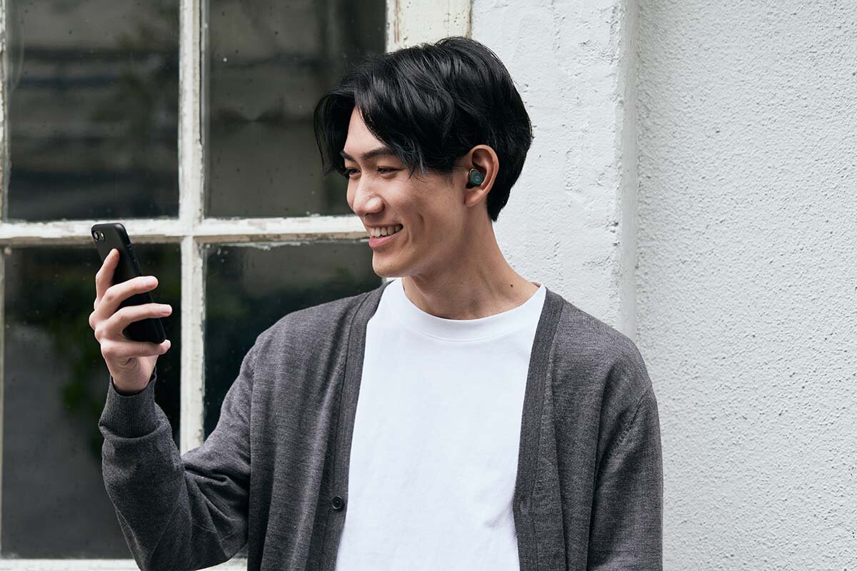 ATH-SQ1TW2NC：サイドトーン機能イメージ