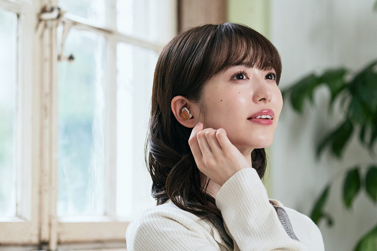 ATH-SQ1TW2NC：快適な装着感イメージ