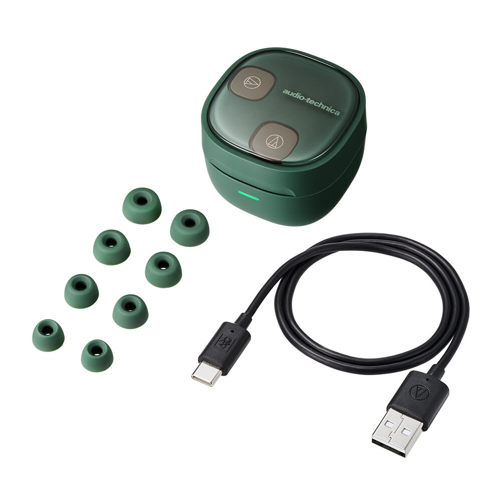 audio-technica ATH-SQ1TW2 ワイヤレスイヤホン ブラック ATH-SQ1TW2｜イヤホン：完全ワイヤレスイヤホン｜オーディオテクニカ