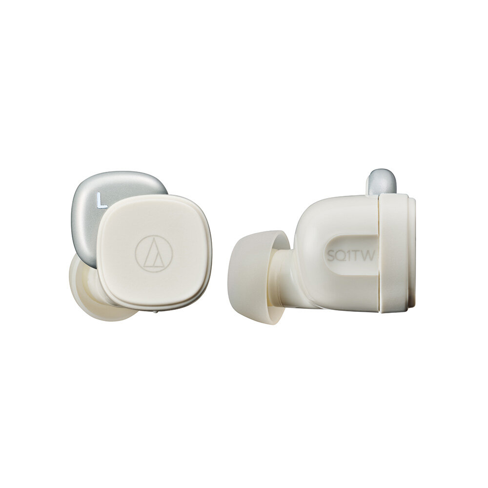 オーディオテクニカaudio－technica ATH-SQ1TW WHITE - ヘッドホン