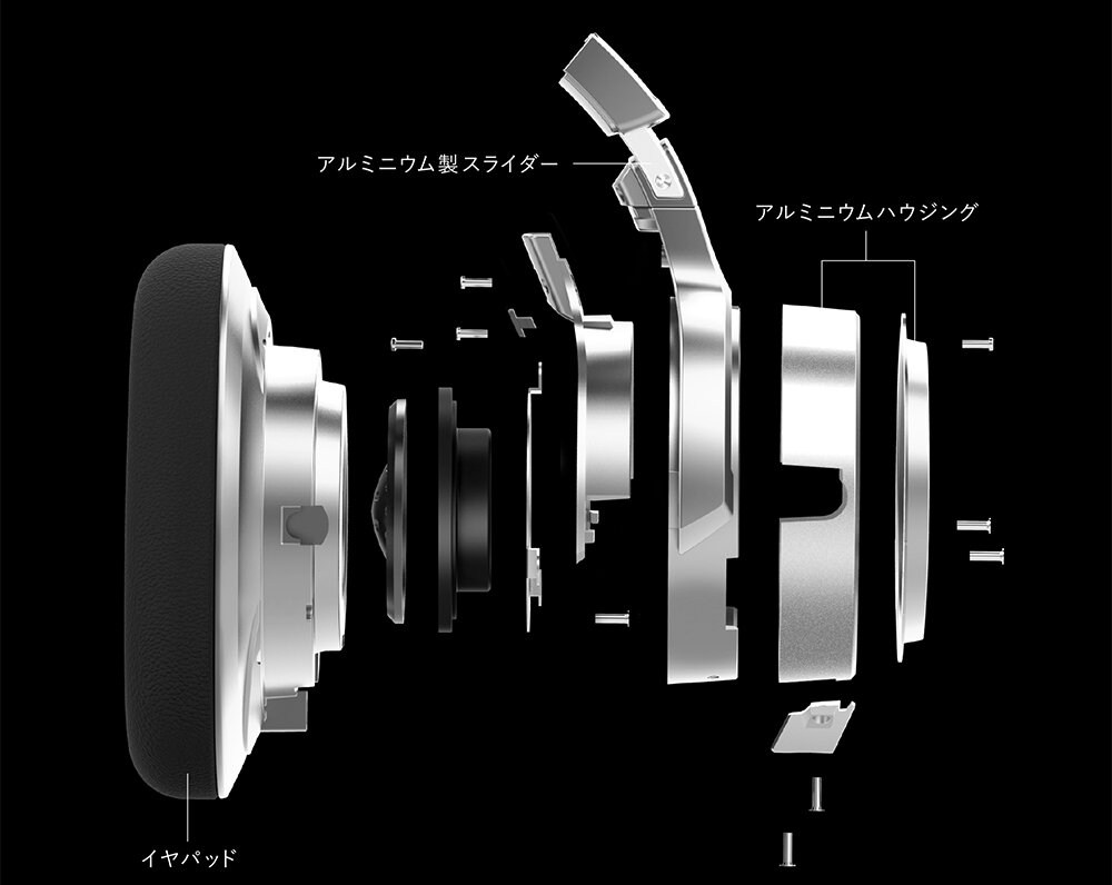 初期化済 audio-technica ATH-SR9 ポータブルヘッドホン ヘッドフォン