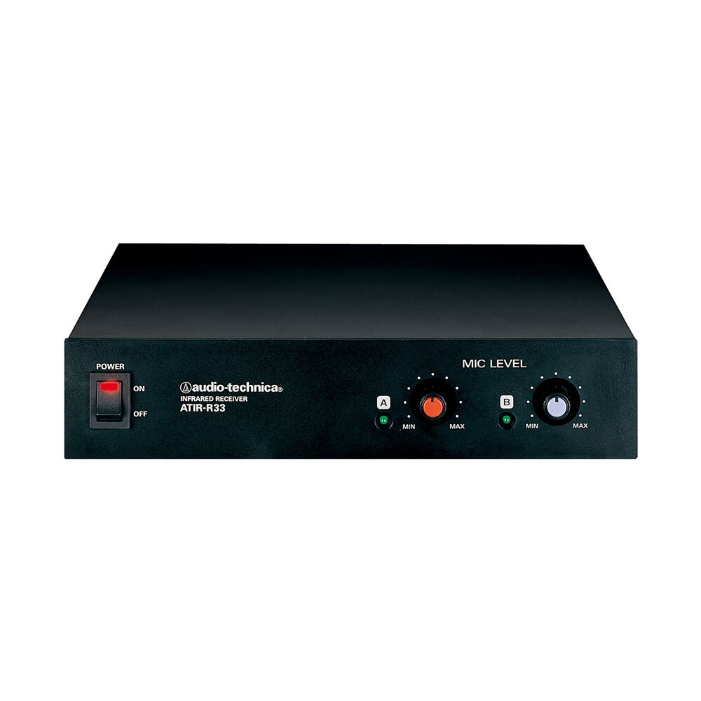 ATIR-R33｜3MHz帯赤外線 2chレシーバー｜オーディオテクニカ