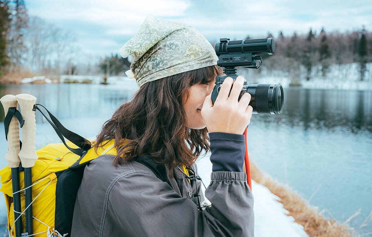 ATV-SG1：ウインドマフ使用イメージ