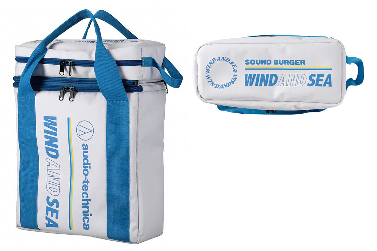 Sound Burger × WIND AND SEA Multi Record Bag(ホワイト)：製品画像