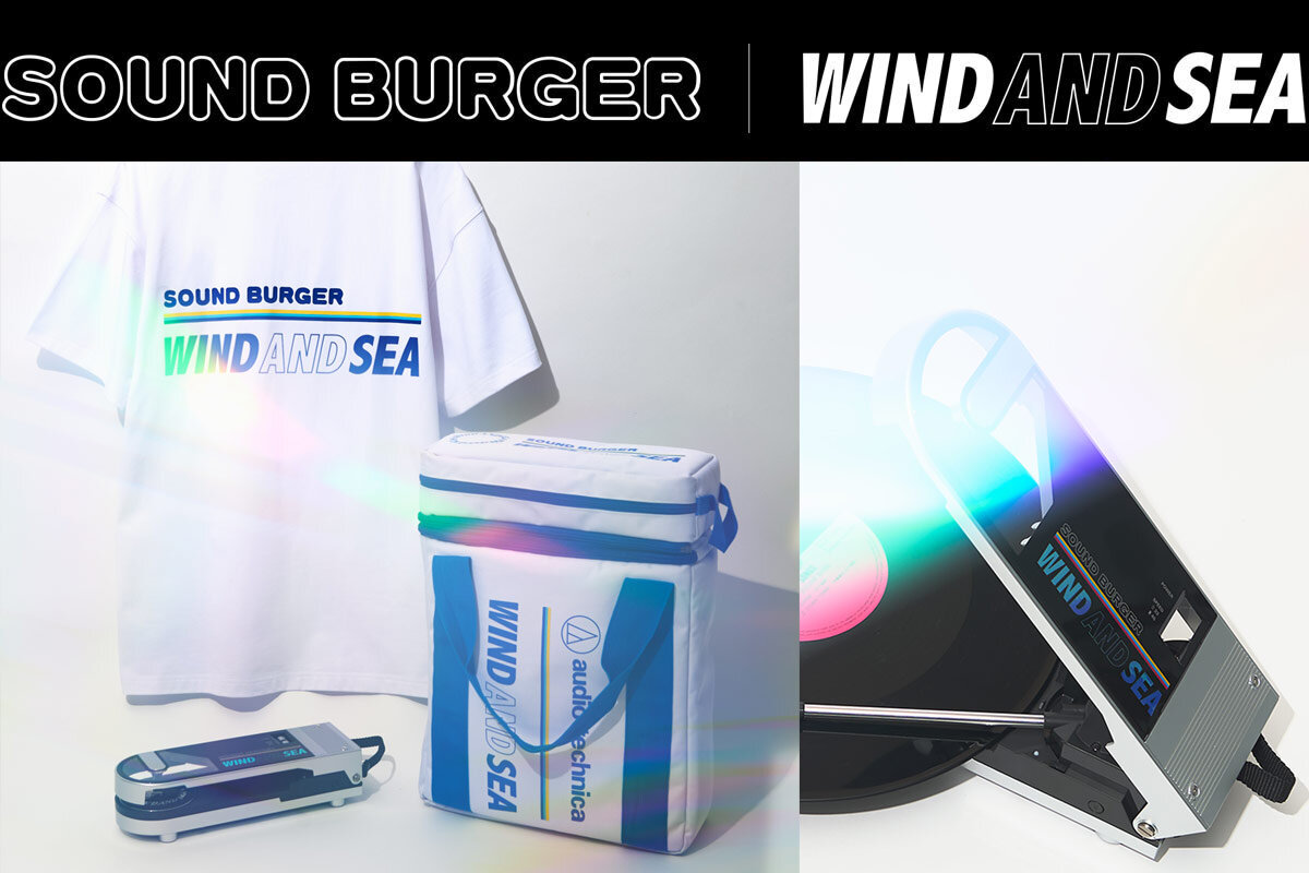 SOUND BURGER × WIND AND SEA：製品イメージ