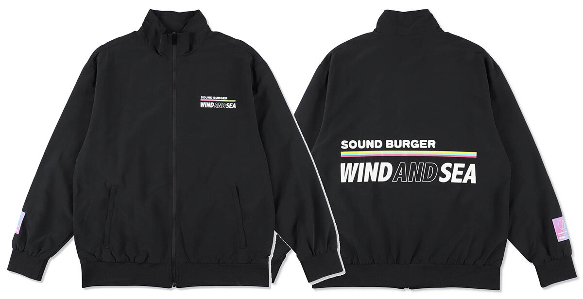 Sound Burger × WIND AND SEA Track Jacket：製品画像