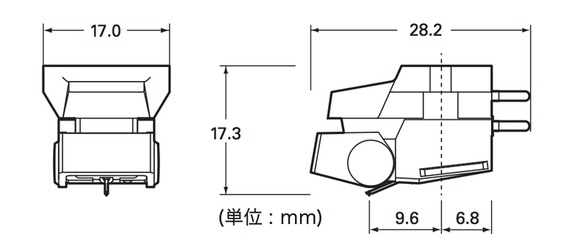 VM760SLC：外形寸法