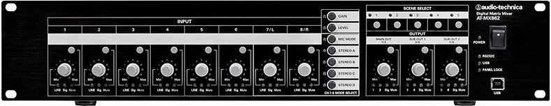 AT-MX862｜デジタルマトリックスミキサー｜オーディオテクニカ