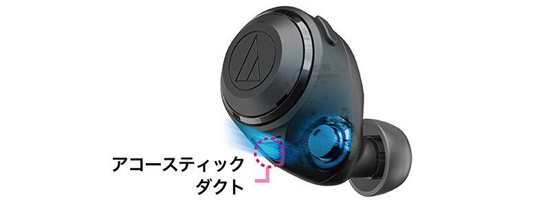 ATH-CKS50TW:アコースティックダクトイメージ